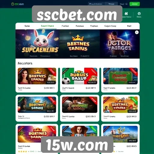 Novos recursos e jogos no sscbet